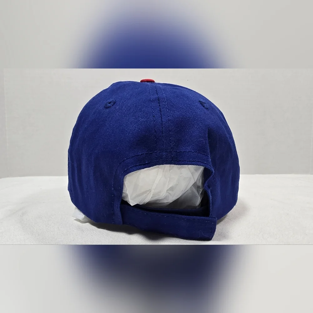 Chicago Cubs MLB OC Sports Youth Hat Cap Adjustable Strap Back Blue NWOT